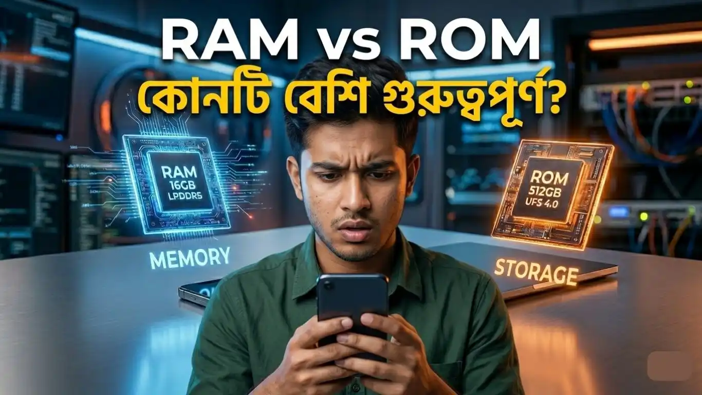 Rom Service Salvar RAM এবং ROM এর মধ্যে পার্থক্য কী? সহজ ভাষায় সম্পূর্ণ ব্যাখ্যা ২০২৬ ...